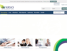 Tablet Screenshot of krsio.org.pl